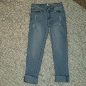 7 For All ManKind Skinny Jeans